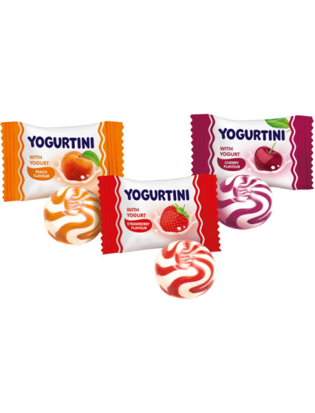 Roshen Карамель Yogurtini вагова Рошен
