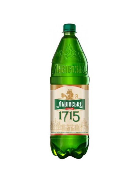 Пиво Львівське 1715 ПЕТ 2,3л