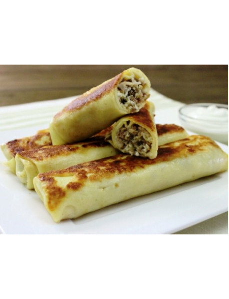 Млинці з телятиною та сиром 180/20гр