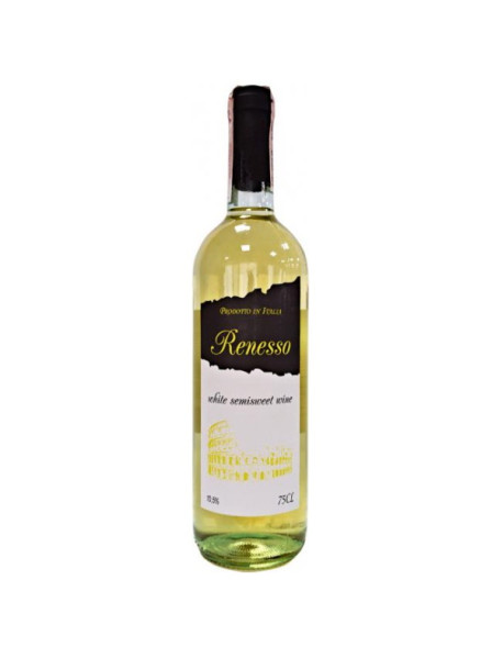 Вино Renesso Vino Bianco Semisweet  біле напівсолодке 0,75л (Італія)