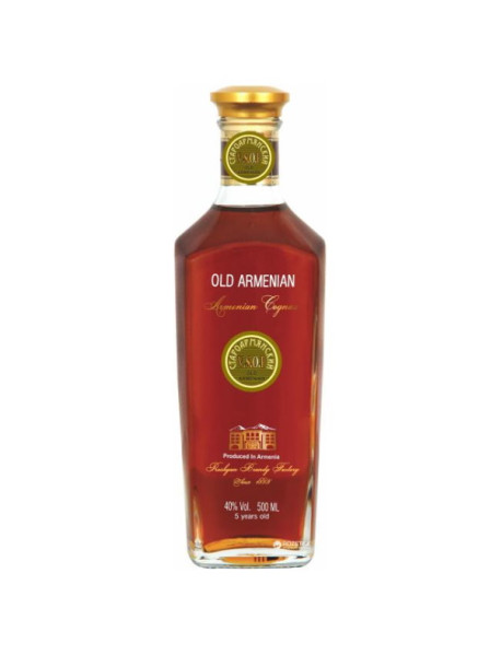 Коньяк Старовірменський VSOP  5 років  0,5л Вірменія