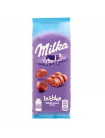 Шоколад Mondelez Мілка Баблз пористий 80г
