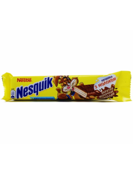 Батончик Nestle NESQUIK в молочному шоколаді 26г Світоч
