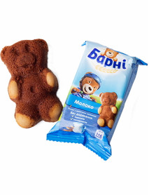 Бісквіт Барні з молочною начинкою 30г