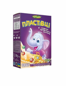 Пластівці кукурудзяні 80г глазуровані зі смаком ПРЯЖЕНОГО МОЛОКА (Золоте зерно)