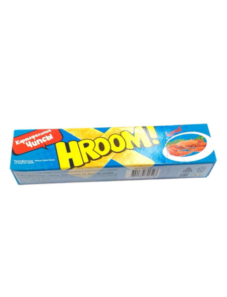 Чіпси пластини краб 50г TM HROOM
