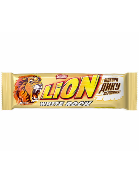 БатончикNestle LION White Rock 42г