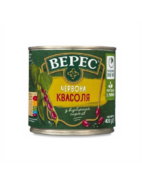 Квасоля червона 400г ж/б Верес