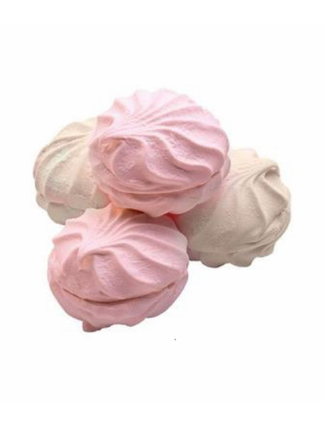 Зефір біло-рожевий  ваговий Жако