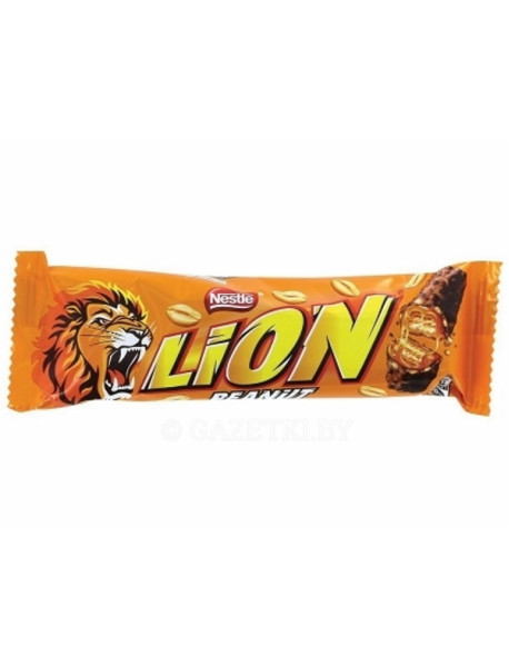 Батончик Nestle LION арахіс 40г