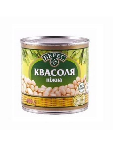 Квасоля ніжна 400г ж/б Верес