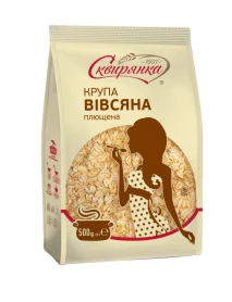 Вівсяні крупа плющена 500г Сквирянка