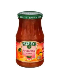 Джем абрикосовий 370г с/б Верес