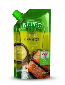 Гірчиця з хроном Верес дой-пак 130г Верес