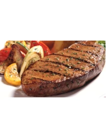 Стейк  зі свинини з смаженими овочами 150/60г