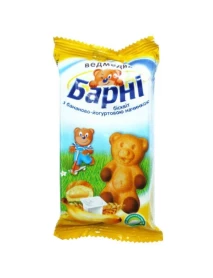 Бісквіт Барні з банановою начинкою 30г
