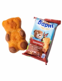 Бісквіт Барні з шоколадною начинкою 30г
