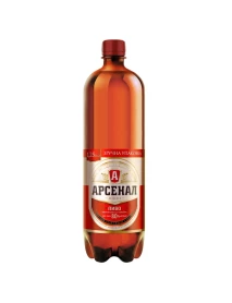 Пиво Арсенал Міцне ПЕТ 1,25л Славутич