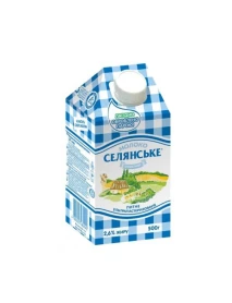 Молоко Селянське 2,6% питне 500г ультрапастеризоване