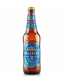 Пиво Балтика №3  0,5л скло Carlsberg