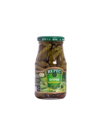 Огірки мариновані 300г с/б Верес