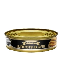 Шпроти в олії 150г (Аквамарин)