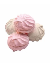 Зефір біло-рожевий  ваговий Жако