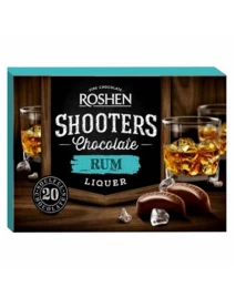 Roshen цукерки Shooters з ромовим лікером 150г Рошен