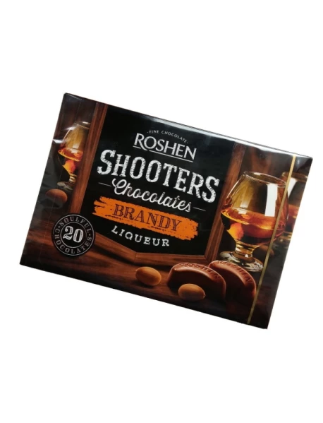 Roshen цукерки Shooters з бренді лікером 150г Рошен